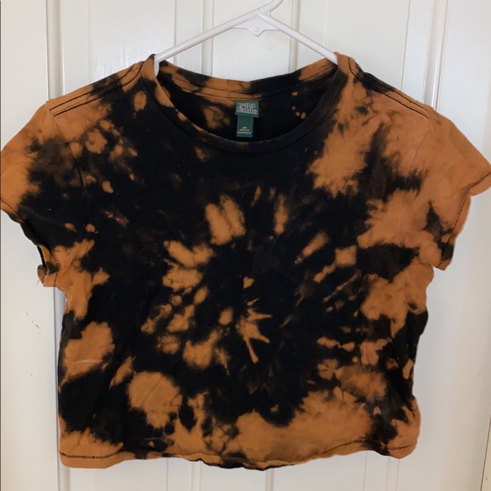 Tie dye crop top